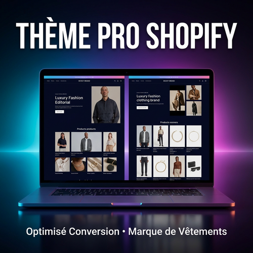 Le thème shopify des marques qui réussissent